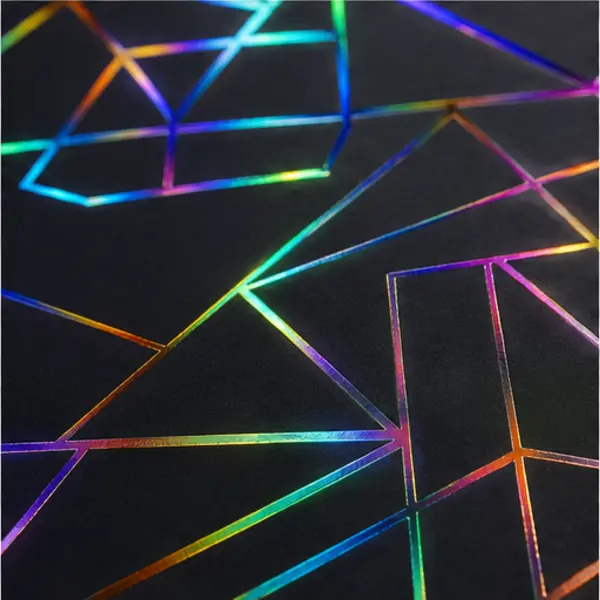 Holographic Foiling full-bleed premium packaging material