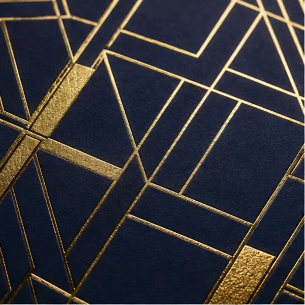 Hot Foil Stamping full-bleed premium packaging material