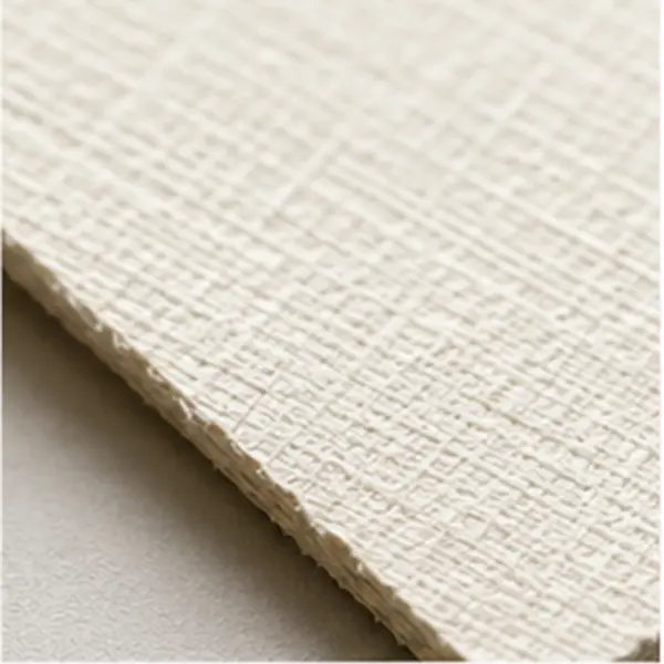 Linen Paper full-bleed premium packaging material