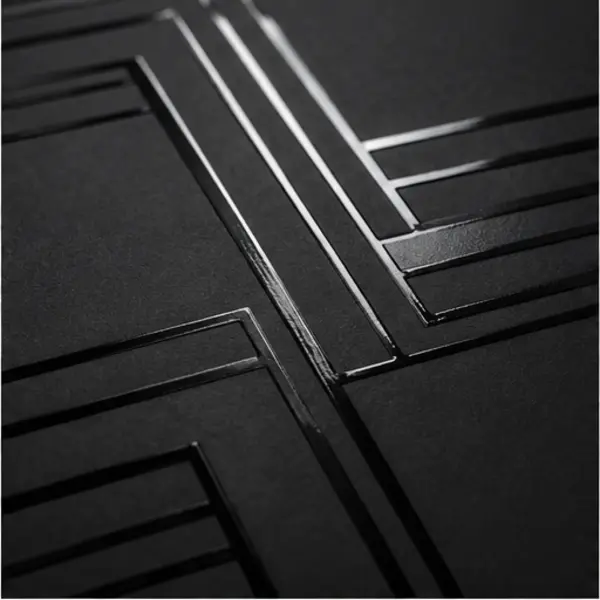 Spot UV full-bleed premium packaging material